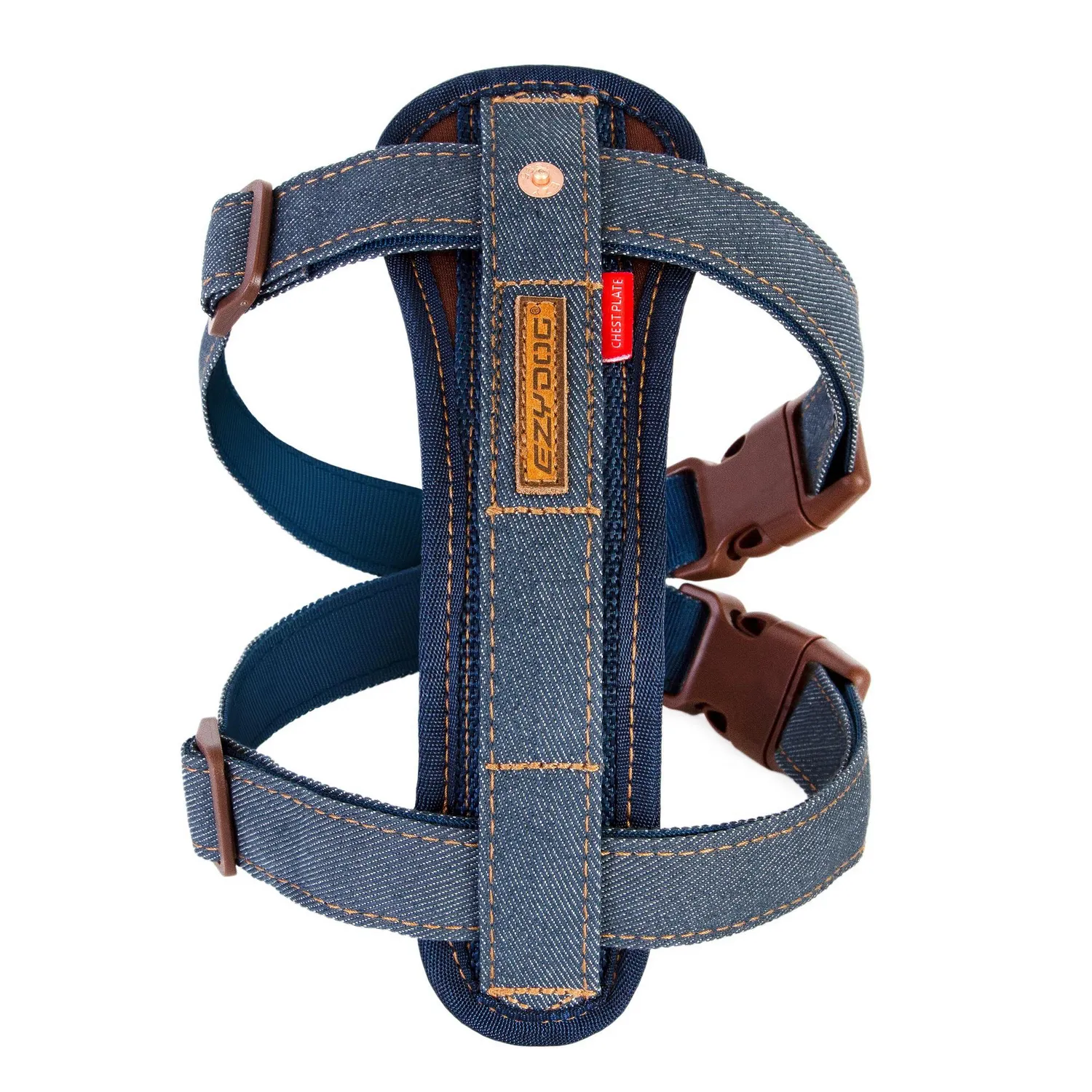 Arnés para Perro Chest Plate Talla L Denim