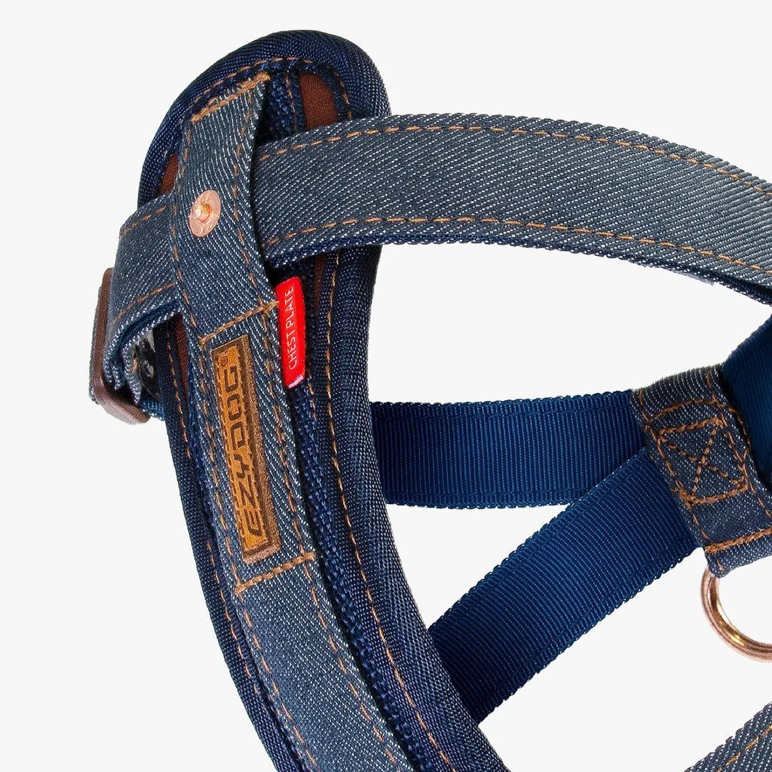 Arnés para Perro Chest Plate Talla L Denim