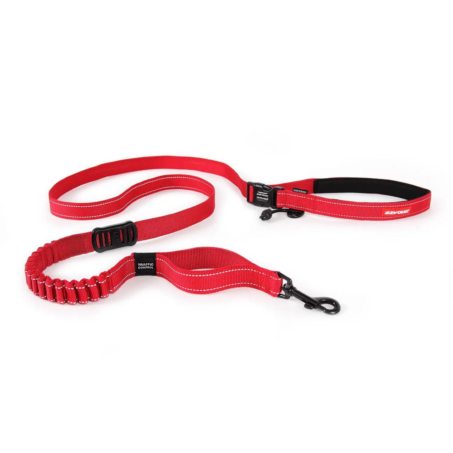 Correa para Perro Road Runner Manos Libres Rojo 210 Cm