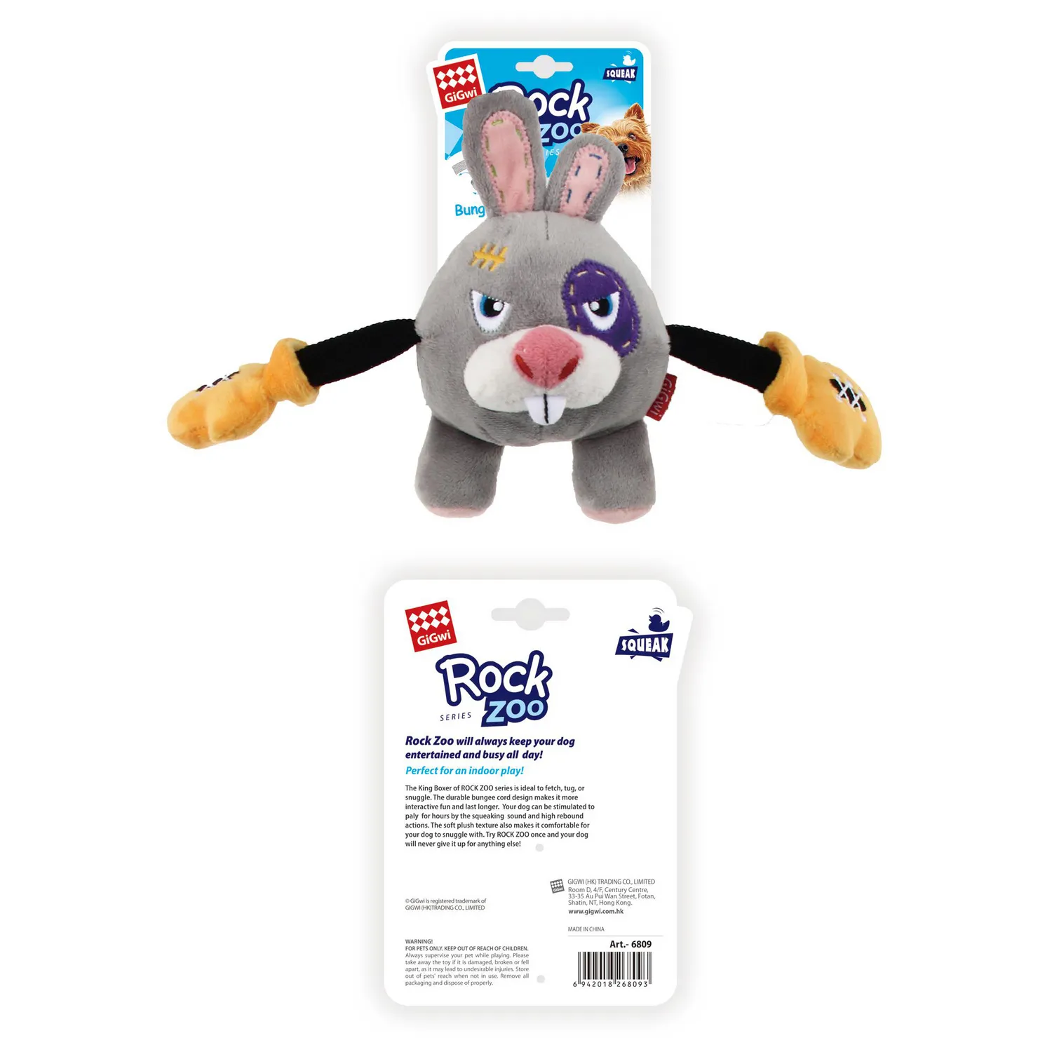 Juguete Perro King Boxer Rabbit S 3