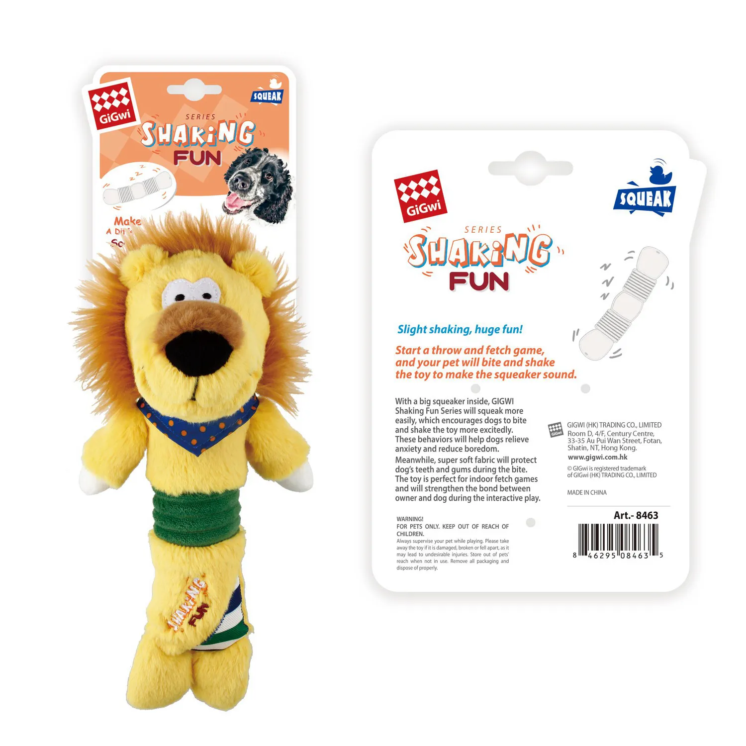 Juguete Perro Lion Fun