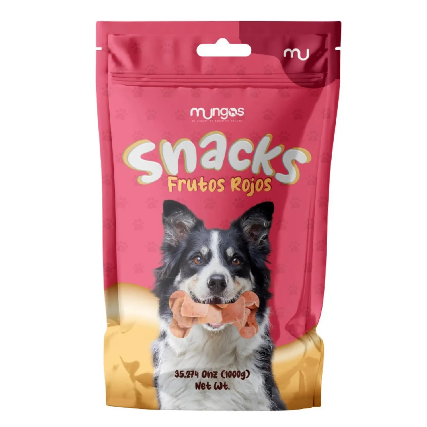 Mungos Chips Frutos Rojos x 1000 Gr