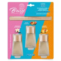 Tripack Palitos de Rattan Brizze Vainilla + Oasis Celeste + Pasión Tropical