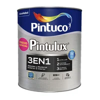 Pintura para Exterior Esmalte Tipo 1 Negro Mate Pintulux Teu 1 Galón