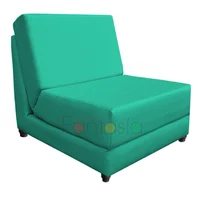 Silla Cama Lido 70 cm Cuerotex Turquesa