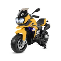 Moto Montable Electrico Storm Amarillo 6v Con Ruedas Goma Eva
