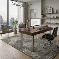 Tapete Reverso Geo Taupe 80cmx140cm