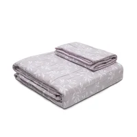 Sobrecama Rosanna Jacquard King 280x250 cm Rosa Humo