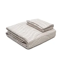 Sobrecama Eric Jacquard Doble 220x250 cm Taupe