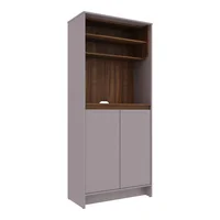 Estación de Café Vintia 185x80x40cm Taupe Gales Just Home Collection