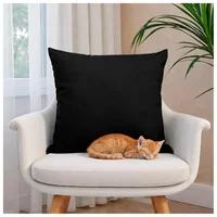 Fundas de Cojines Decorativas Pet Friendly - Negro