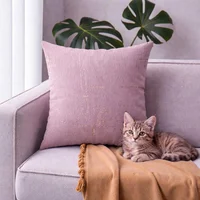 Fundas de Cojines Decorativas Pet Friendly - Rosado Brillo