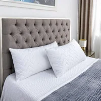 Set x 2 Fundas Protectoras de Almohadas Acolchadas 90x50cm