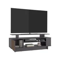 Mesa Rack de Tv Bowie 46x130x40 Rta Gris Oscuro