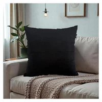 Cojines Decorativas Pet Friendly Negro (incluye Relleno)