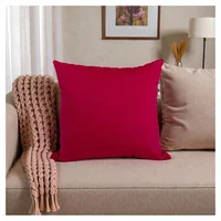Cojines Decorativas Pet Friendly Rojo (incluye Relleno)