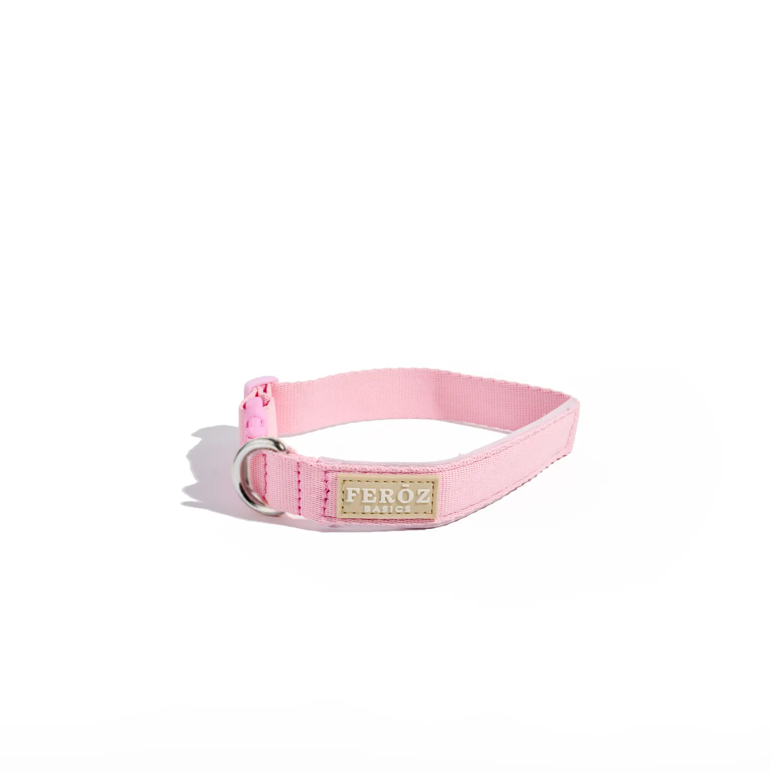 Collar Reata Basic Rosa Pálido Talla m 3