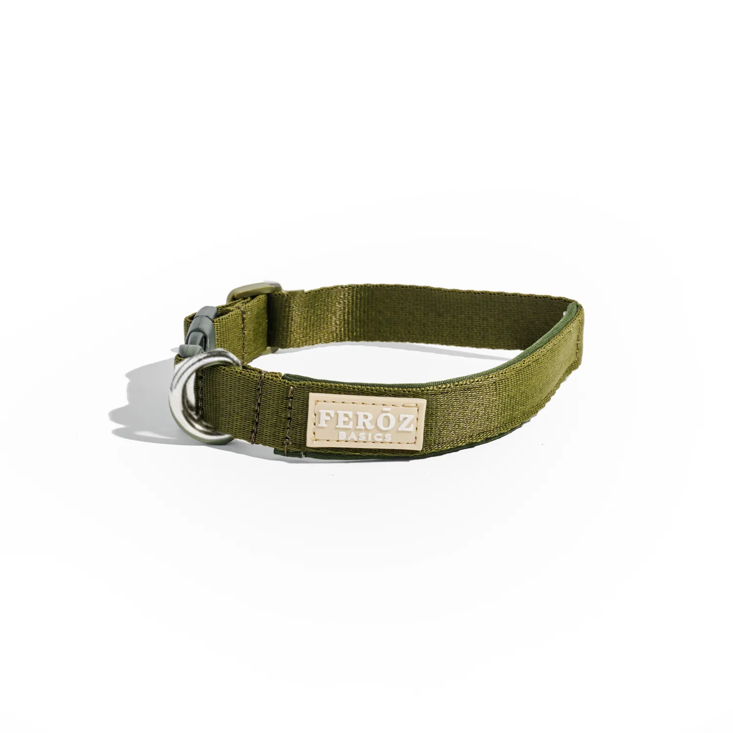 Collar Reata Basic Verde Militar Talla Xl 3