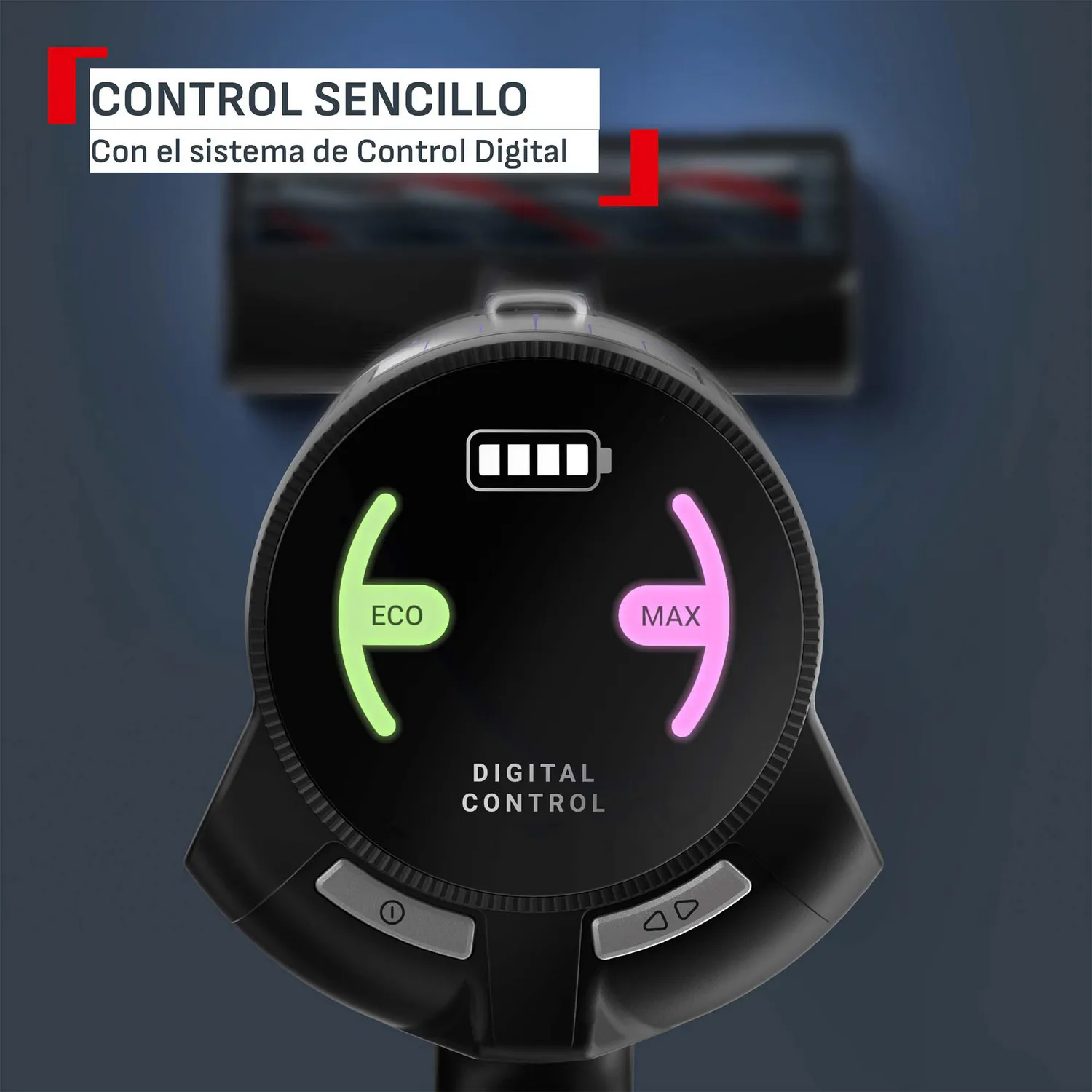 Aspiradora Vertical Inalámbrica X-force 5.80,150 Watts, Batería 40 minutos Negro T-fal 4