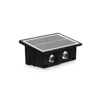 Aplique Led Solar 3 Ctt 2 Luces 40 Lúmenes