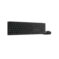 Combo Teclado y Mouse Lenovo Wireless Multi-mode Pro 6000 Español LA sin Batería