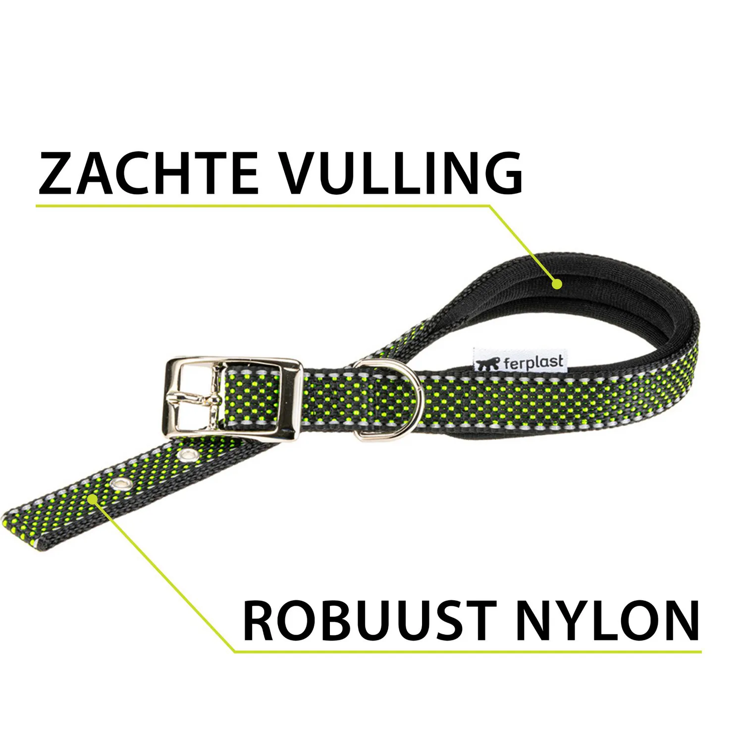Collar Para Perro Daytona Deluxe C20/43 Verde 3