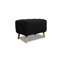 Puff Auxiliar Milan Negro