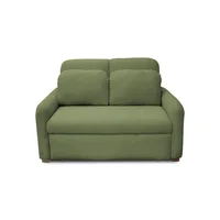 Sofacama Nube Multfuncional Carrito Reclinable Verde + Cojines