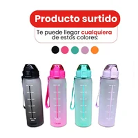 Botella Rubber Keep 1 Litro Colores Surtido