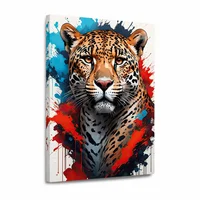 Lienzo Arte Felino 110x80cm