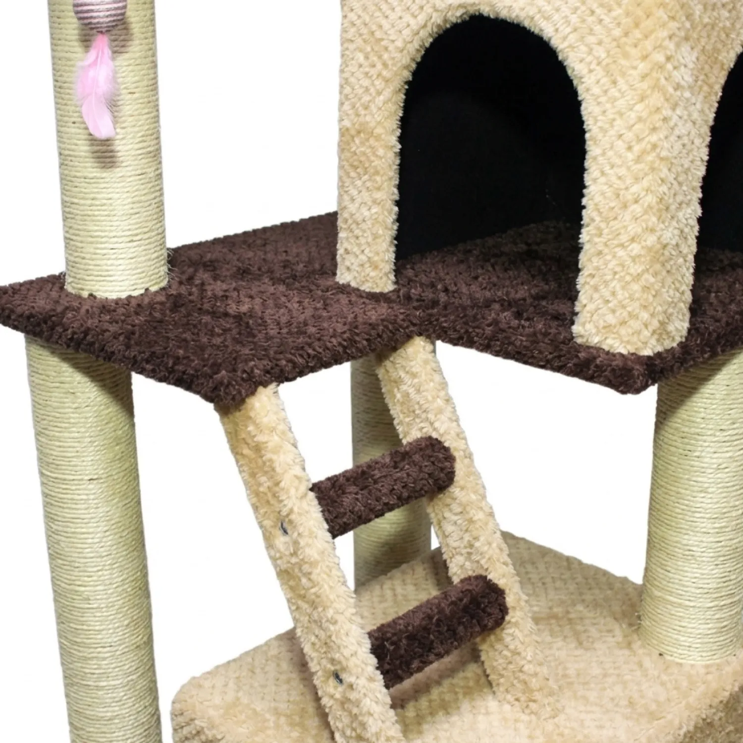 Gimnasio Árbol Para Gatos Grande Casa 180X60X45 5