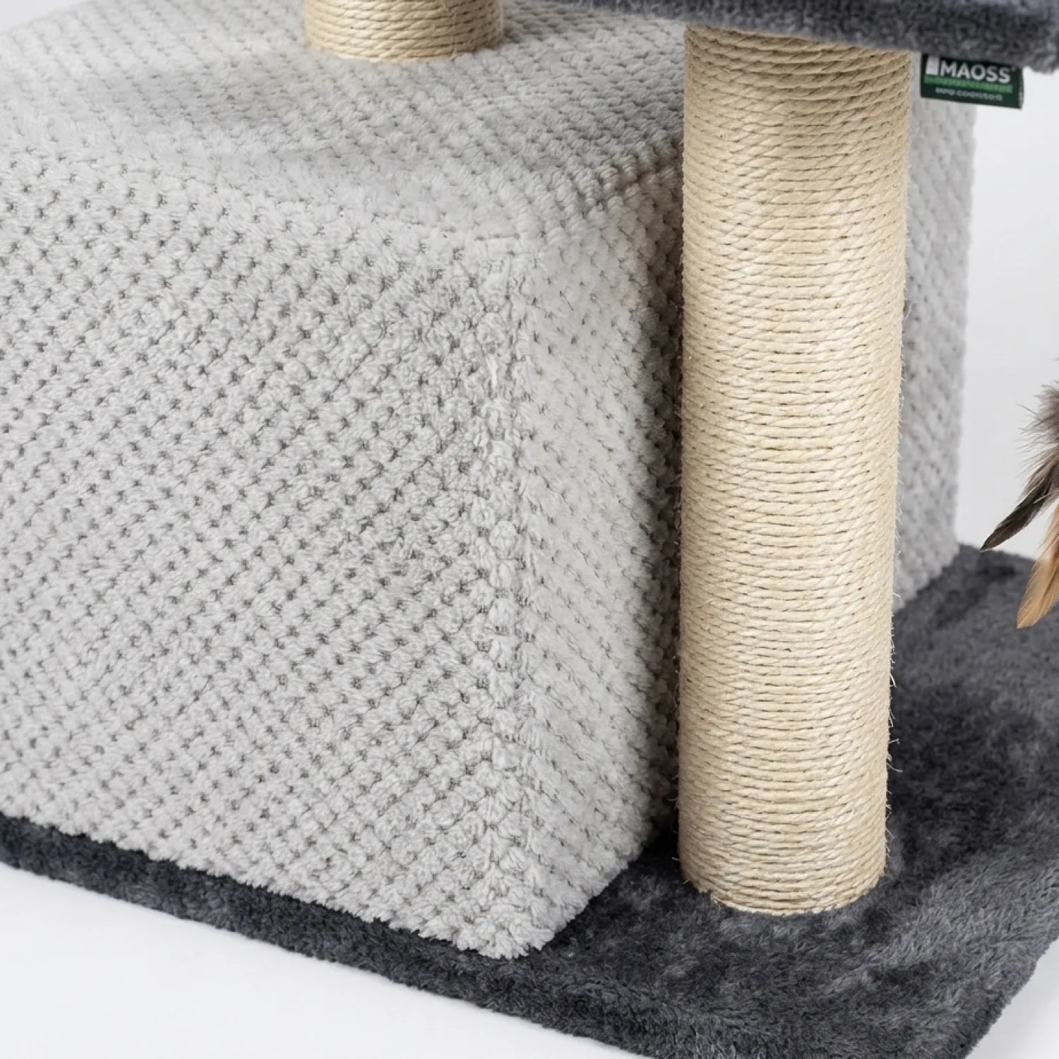 Gimnasio Rascador Para Gatos Con Sofá 70X48X38 5