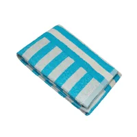 Toalla 400 Costazul 70x150 Crema Azul