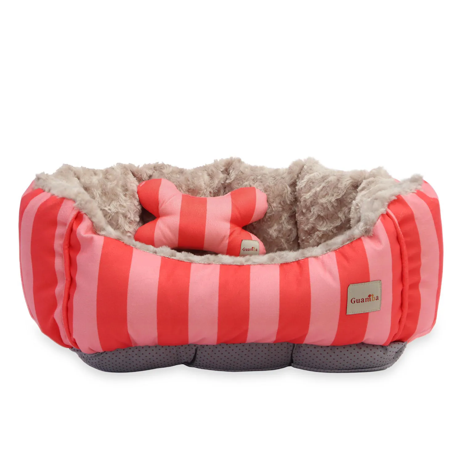 Cama Mascota Funny Rosada 50 X 50 Cms
