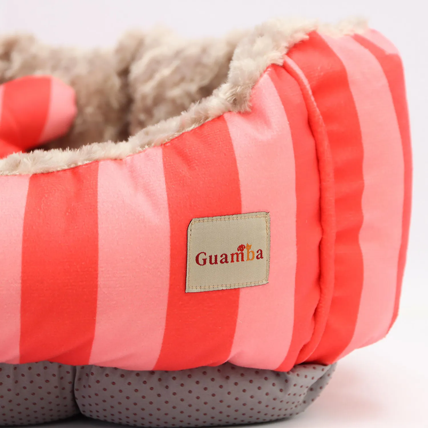 Cama Mascota Funny Rosada 50 X 50 Cms