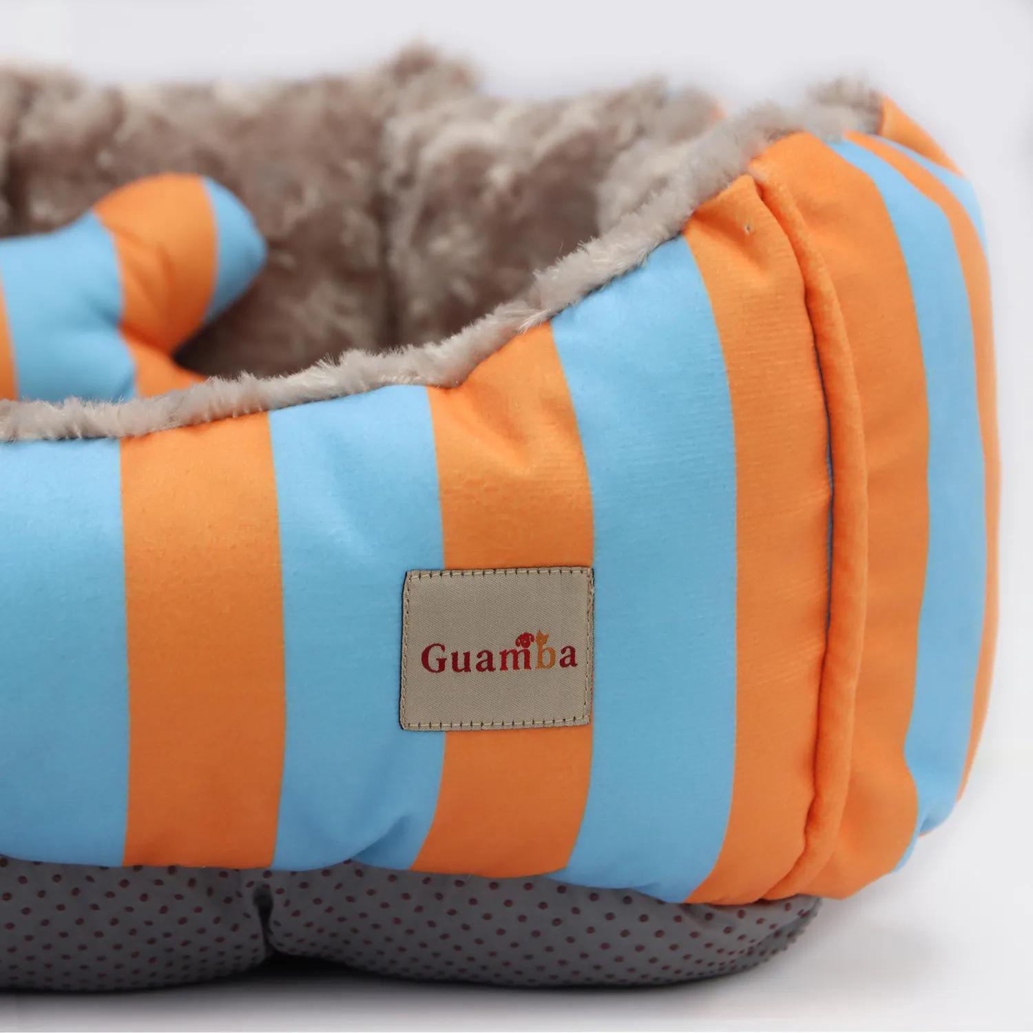 Cama Mascota Funny Azul 50 X 50 Cms