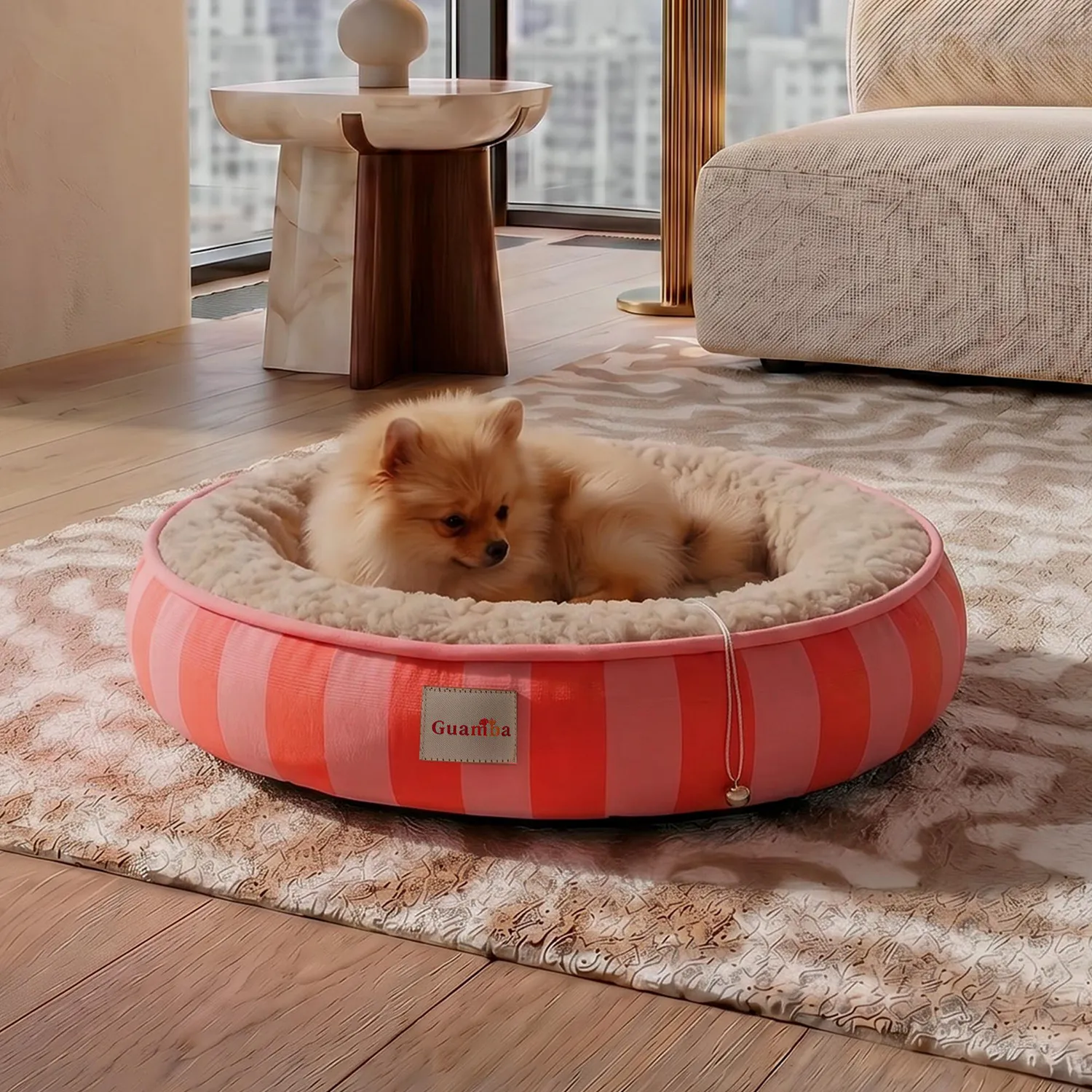 Cama Gato Funny 48 Cm Rosa