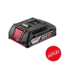 Batería de Iones de Litio 18V GBA 18V 2.0 Ah Bosch Outlet