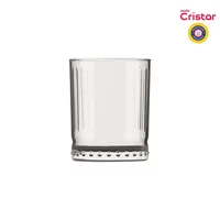 Set de 3 Vasos en Vidrio Gálata Corto 9cm 341ml Cristar