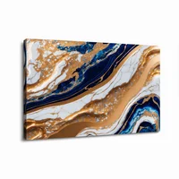 Lienzo Abstracto Estilo Mármol 110x80cm