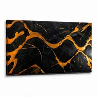 Lienzo Textura Minimalista Estilo Óleo 118x55cm