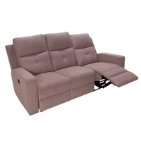 Sofa Reclinable Electrico 3 Puestos Khaki Tacio 190x93x100cm