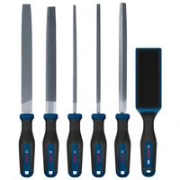 Juego de Limas Acero Carbono 8 Pulgadas Alta Dureza Corte 2 Uso Profesional 5 Unidades Bosch