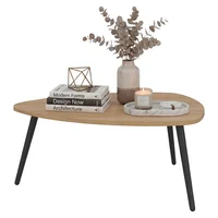 Mesa de Centro Baja Narvik 31x74x61 Rta Madera Natural