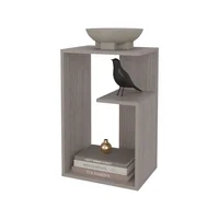 Mesa Auxiliar Everett 63x39x30 Rta Gris