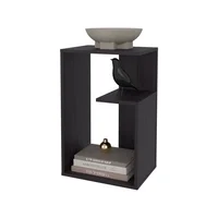 Mesa Auxiliar Everett 63x39x30 Rta Chocolate Oscuro