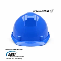 Casco Dieléctrico Stone Tipo 1 Cremallera Azul Certificado