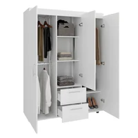 Closet Baru Lite 180x135x50 Rta Blanco