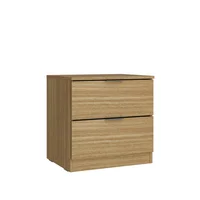 Mesa de Noche 2 Cajones Miel 961