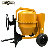 Mezcladora de Concreto de 2 Bultos con Motor Eléctrico 5HP a 1800 Rpm Trifásico Hipower